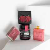 Geschenkeset Weinrot