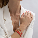 Armband sparkling red achat