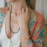 Armband orange mix