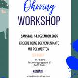 Ohrring Workshop 14. Dezember 2025