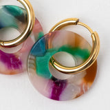 Ohrring Donut confetti