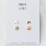 2er Studs moon/art