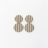 Hanna pine/rose stripe