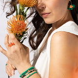 Armband little smaragd