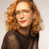 Lesebrille Avi amber
