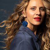 EVE Ohrring navy
