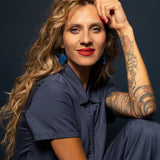 LIL EVE Ohrring navy