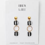 Frau der Ringe stripe gold