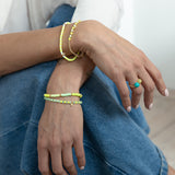Armband happy yellow