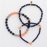 Armbandset midnight blue